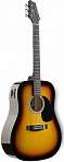 Электроакустическая гитара Stagg SW201 SB VT