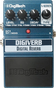 Педаль эффектов digitech x-series digital reverb
