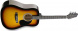 Акустическая гитара Stagg SW201 SB