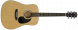 Акустическая гитара Fender SQUIER SA105 NАT
