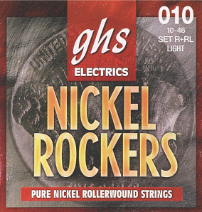 Струны для электрогитары GHS STRINGS R+RL NICKEL ROCKERS 10-46