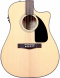 Электро-акустическая гитара Fender CD-60 CE NAT