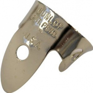 Медиатор-коготь металлический Dunlop Nickel Silver Finger Picks.025