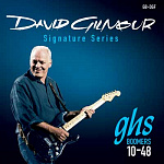 Струны для электрогитары GHS David Gilmour 10-48