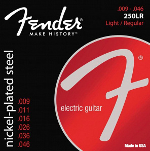 Струны для електрогитары Fender  250 LR NPS