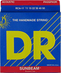 Струны для акустической гитары DR RCA-11
