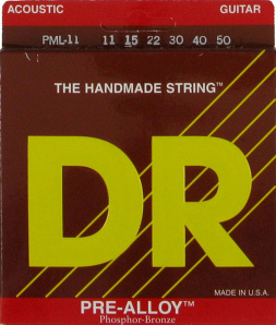 Струны для акустической гитары DR PML-11