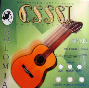 Струны для классической гитары SOLOMIA NICKEL