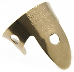 Медиатор-коготь металлический Dunlop Nickel Silver Finger Picks.018