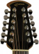 12-cтрунная электроакустическая гитара  Ovation CC245HB Celebrity